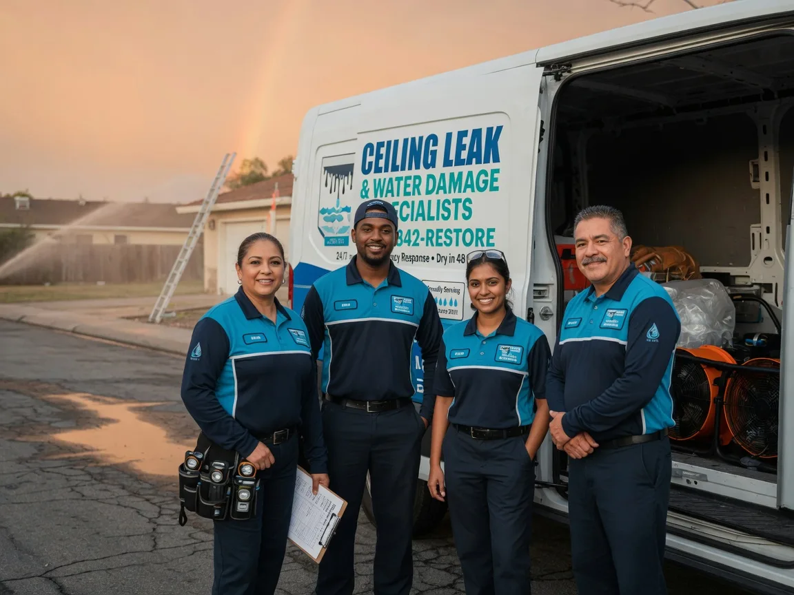 Ceiling Leak Cleanup company in Luxor, PA