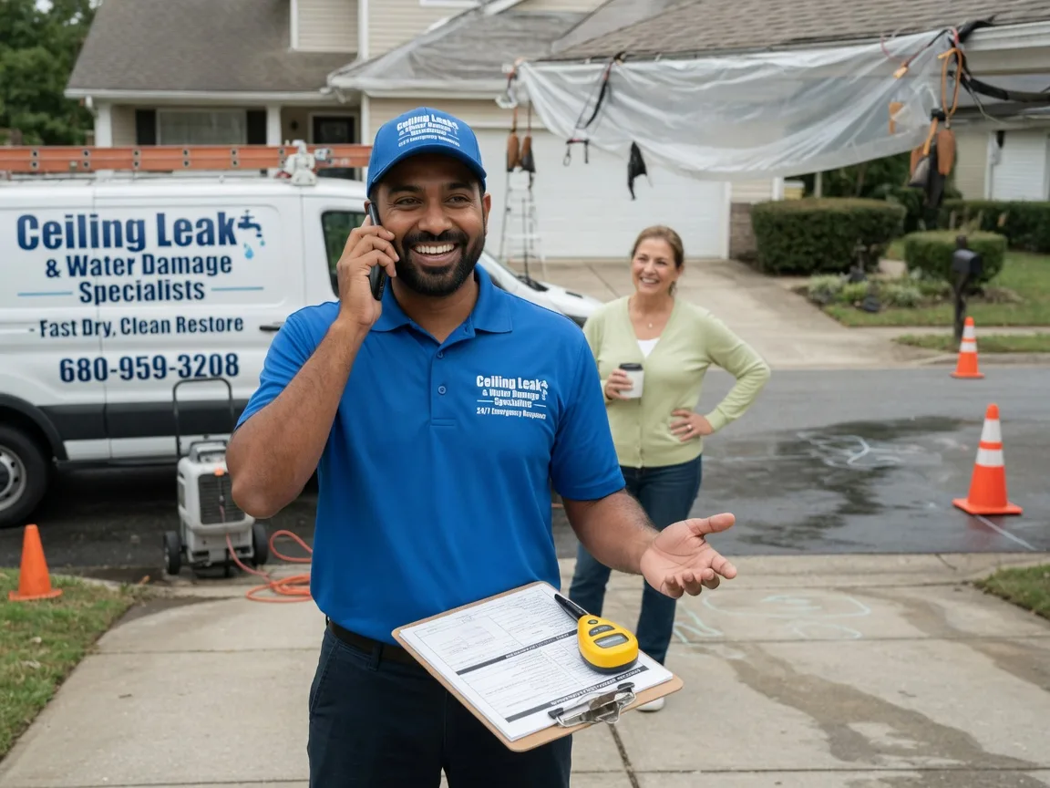 Ceiling Leak Cleanup Luxor, PA FAQs